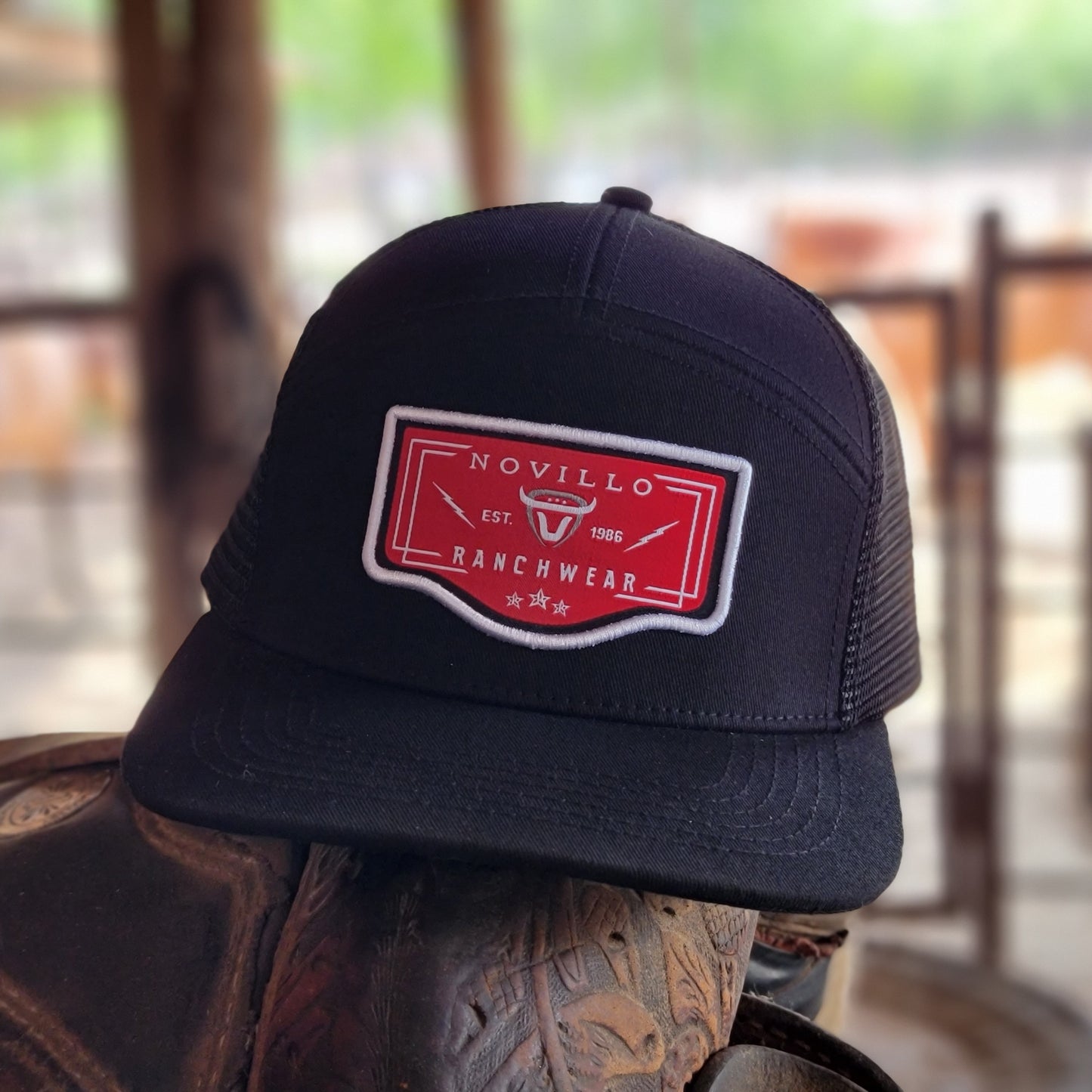 El Siete Snapback- Novillo Ranchwear Patch