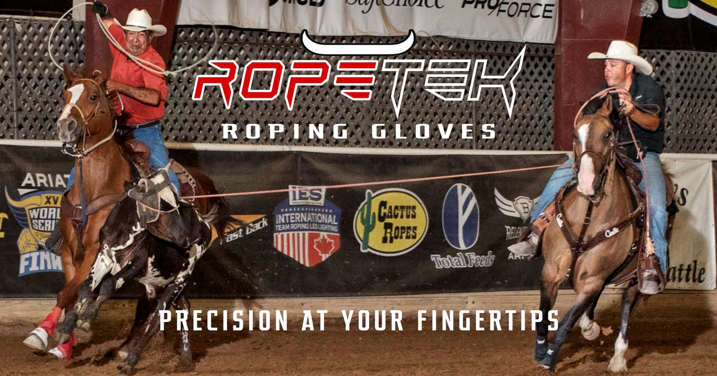 RopeTek Touchscreen Roping Gloves 10pk
