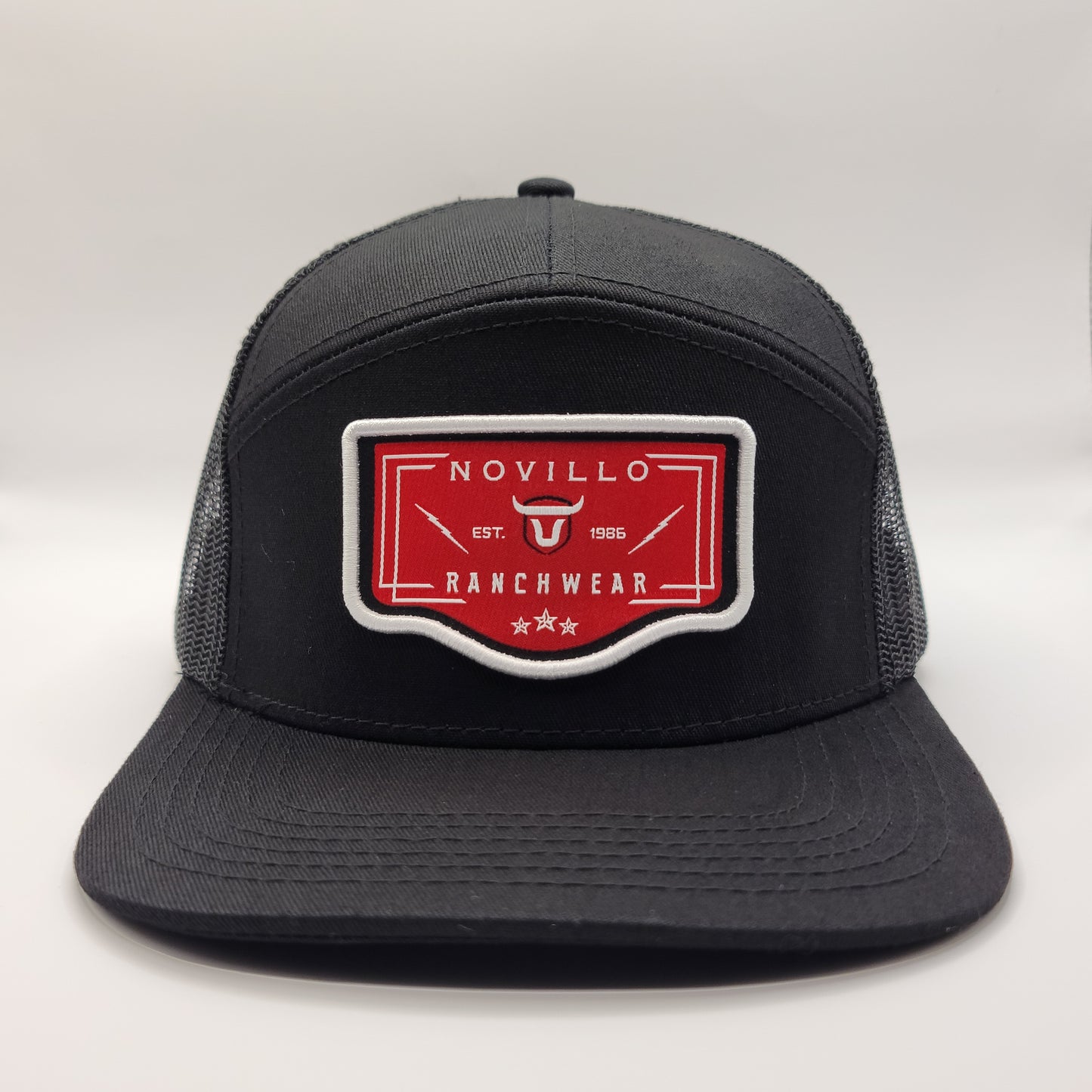El Siete Snapback- Novillo Ranchwear Patch