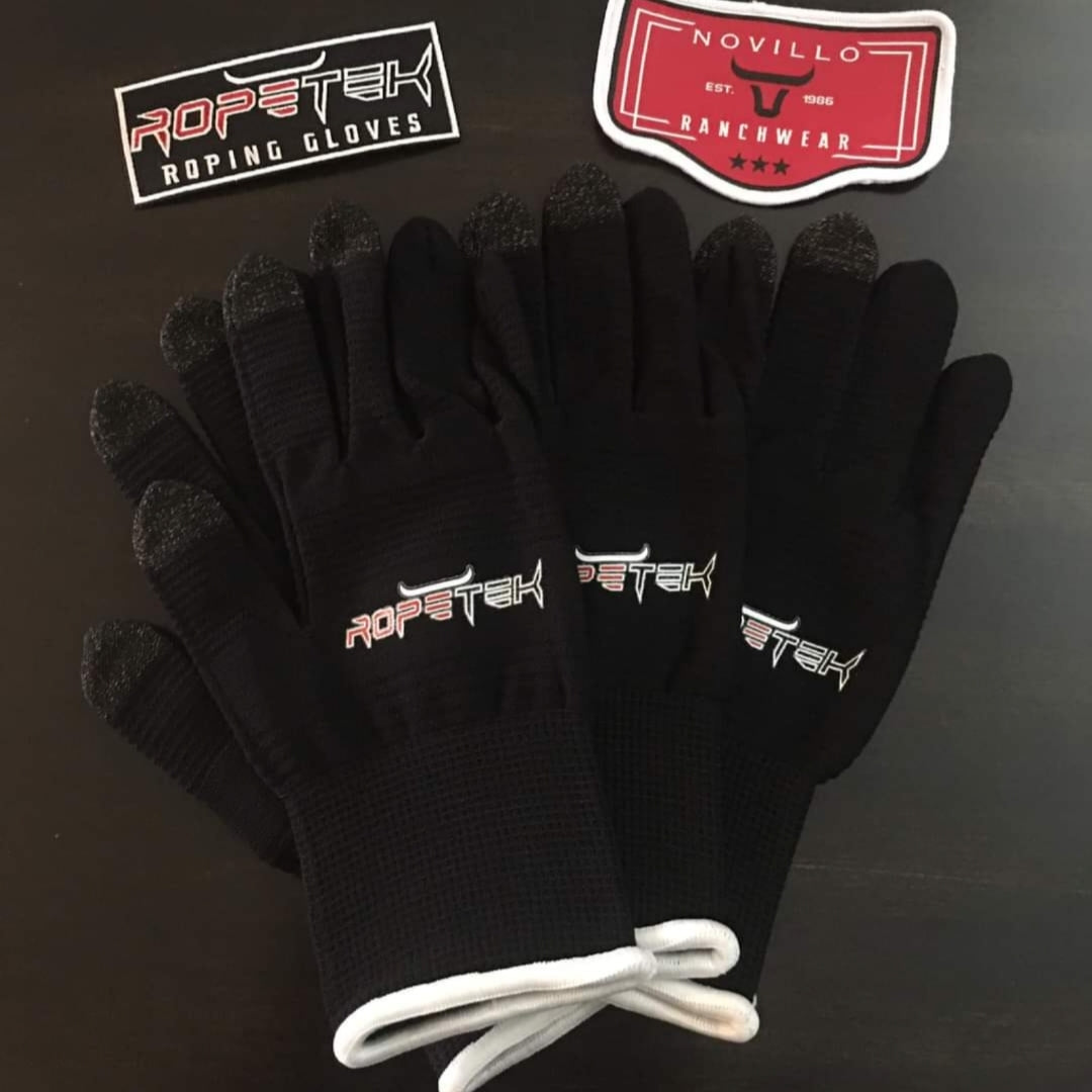 RopeTek Touchscreen Roping Gloves 10pk