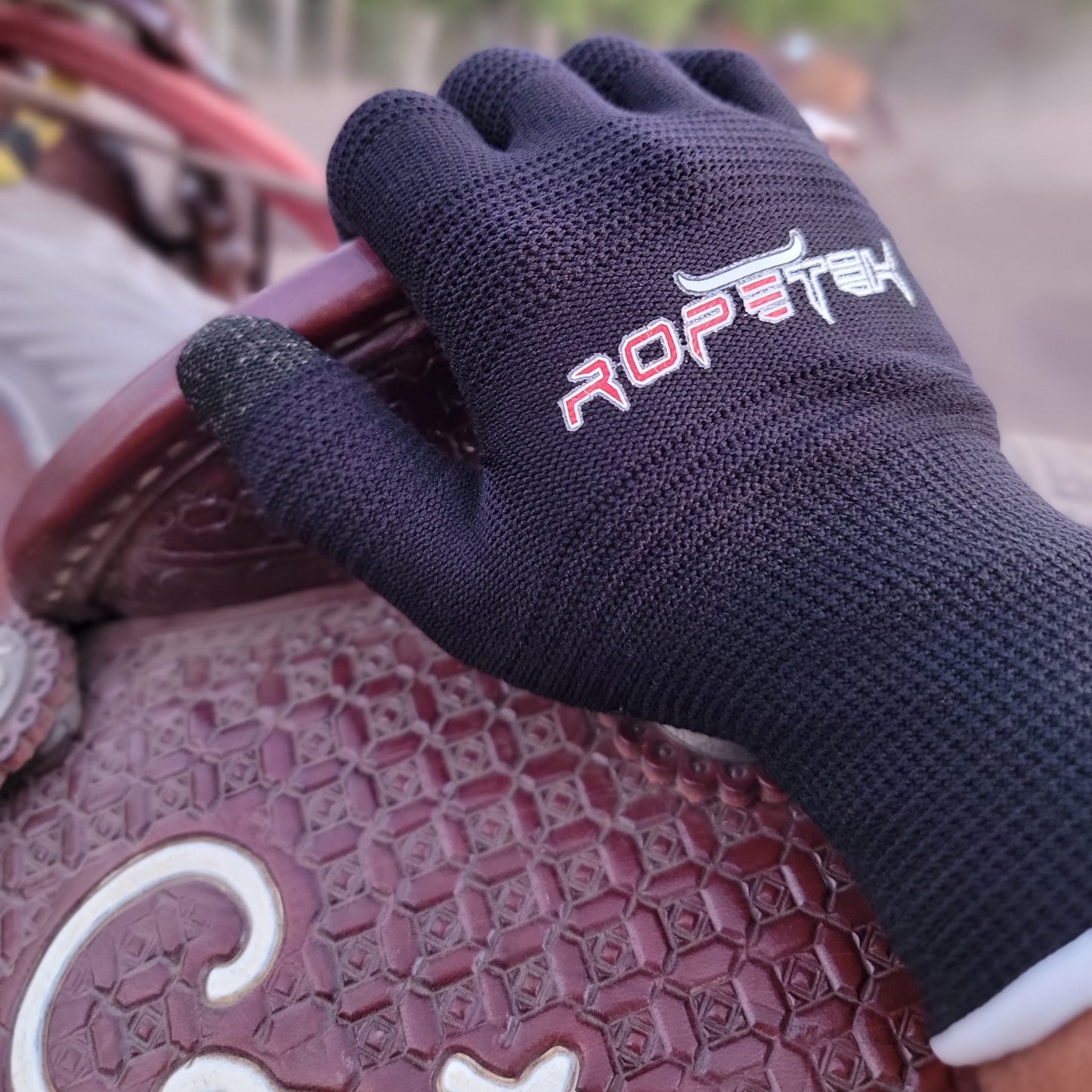 RopeTek Touchscreen Roping Glove- Single
